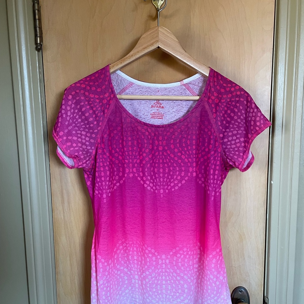 Prana Pink Ombre Women's Top